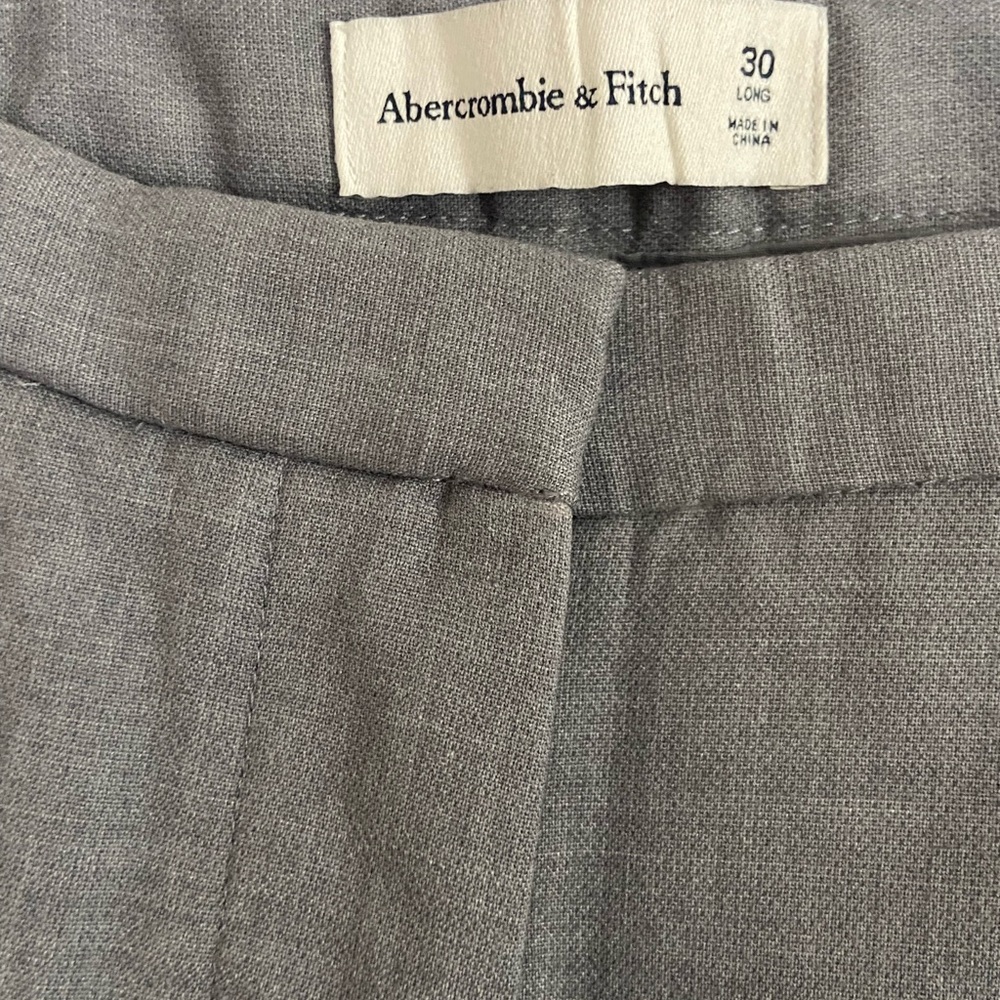 Abercrombie & Fitch Charcoal Trousers - Picture 3 of 4